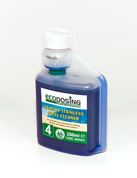Ecodosing Glass & Stainless Steel Cleaner 250ml